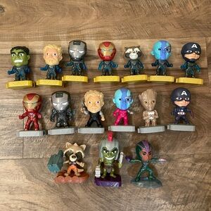 2019 Marvel Avengers Endgame Superhero Action Figure McDonald's Happy Meal Toys